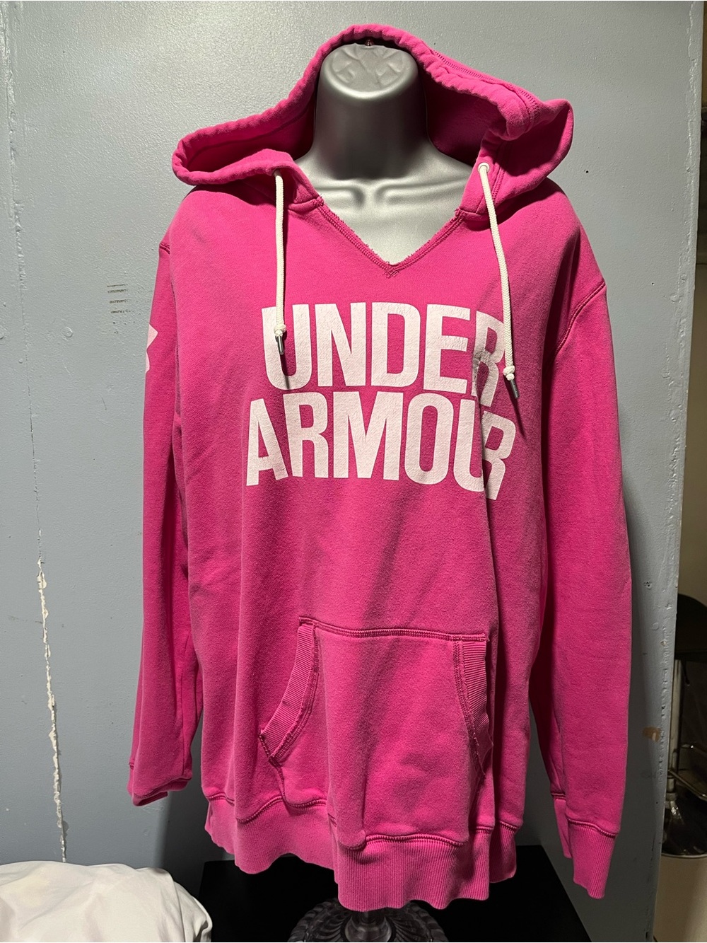 Under Armour Pink Hoodie Varsity Jacket